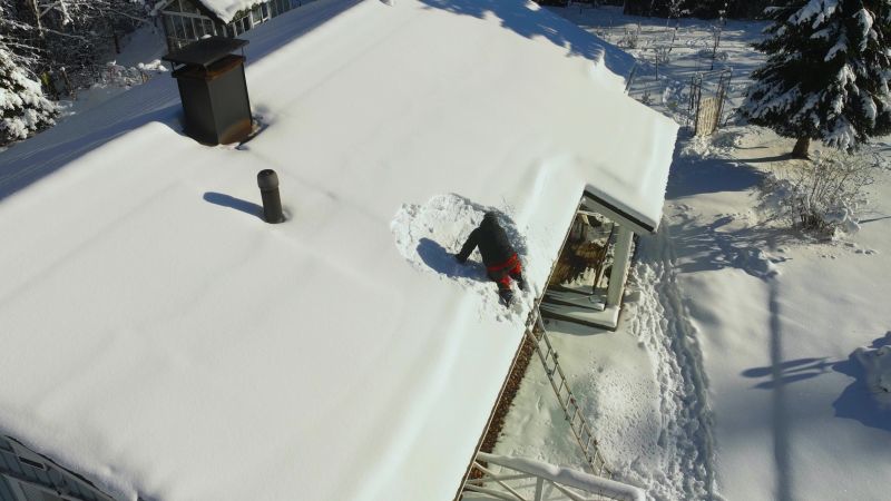Winter Roofing Setup